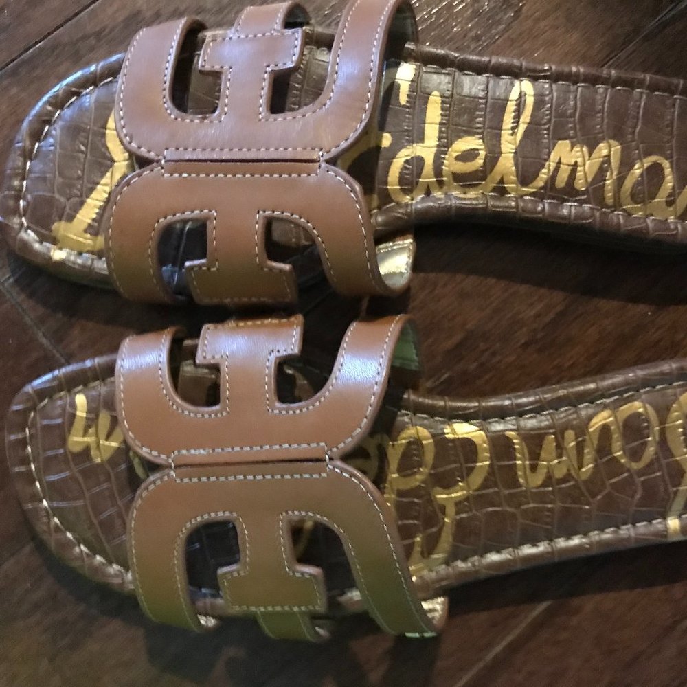 BRAND NEW Tan Leather Sam Edelman Sandals